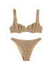 Set Bikini Lumière in oro Oséree - donna