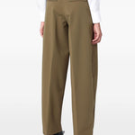 Pantaloni con pinces in marrone THELATEST - donna 