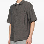 Camicia con tasca in grigio Barena Venezia - uomo 