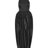 Abito con scollo all'americana in nero Rotate holiday - donna 