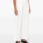 Pantaloni dritta in bianco Toteme - donna 
