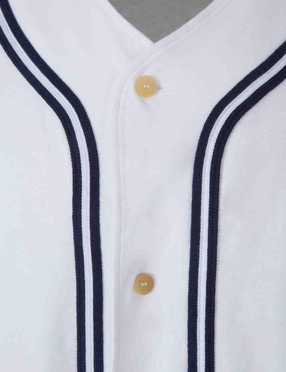 Camicia la chemise baseball in bianco Jacquemus - uomo 