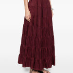 Gonna lunga in borgogna Forte forte - donna 