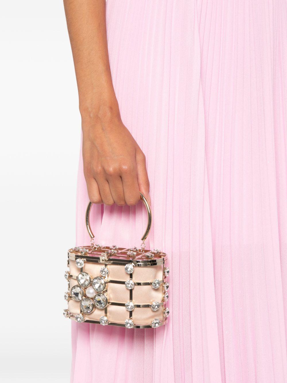 Borsa con cristalli holli matera in rosa Rosantica - donna 
