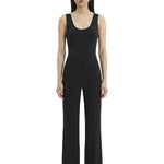 Body opaque con scollatura a u in nero Wardrobe NYC - donna 