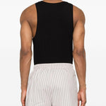 Pantaloncini a righe in beige Grayed - uomo 