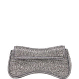 Borsa con cristalli in argento Diesel - donna 