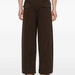 Pantaloni con cintura Gully in marrone Entire Studios - unisex 