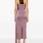 Abito senza spalline in malva Alex perry - donna 
