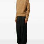 Polo in maglia beige AMI Paris - uomo 