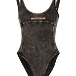 Body Phoebe-Dnm con applicazione logo in nero Diesel - donna 