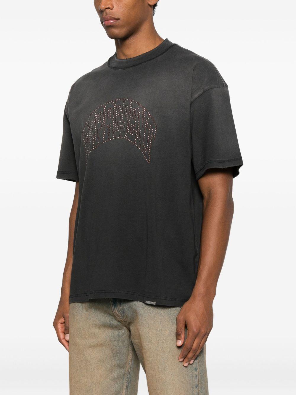 T-shirt con logo in nero Represent - uomo 