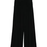 Pantaloni con vita elasticizzata in nero Maxmara - donna 