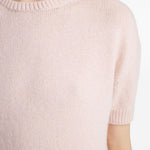 Maglia girocollo Golden in rosa 