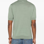 Polo con colletto in verde Lardini - uomo 