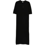 Abito lungo in maglia in nero Toteme - donna 