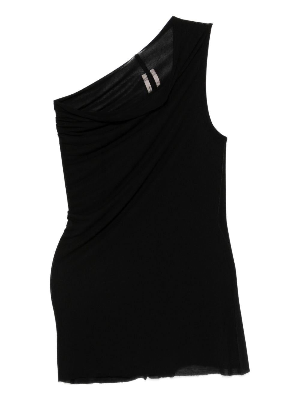 Top Athena con maniche asimmetriche in nero Rick owens - donna 