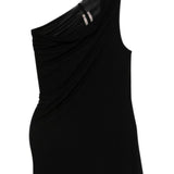 Top Athena con maniche asimmetriche in nero Rick owens - donna 