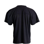 T-shirt con scollo a v in nero Erl - unisex 