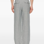 pantaloni cavea in grigio barena venezia - uomo 