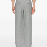 pantaloni cavea in grigio barena venezia - uomo 