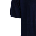 T-shirt a maniche corte in blu Kangra - uomo 
