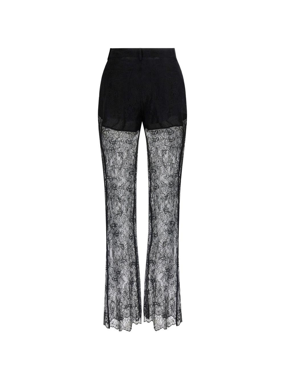 Pantaloni svasati in nero Giuseppe Di Morabito - donna 