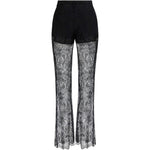 Pantaloni svasati in nero Giuseppe Di Morabito - donna 
