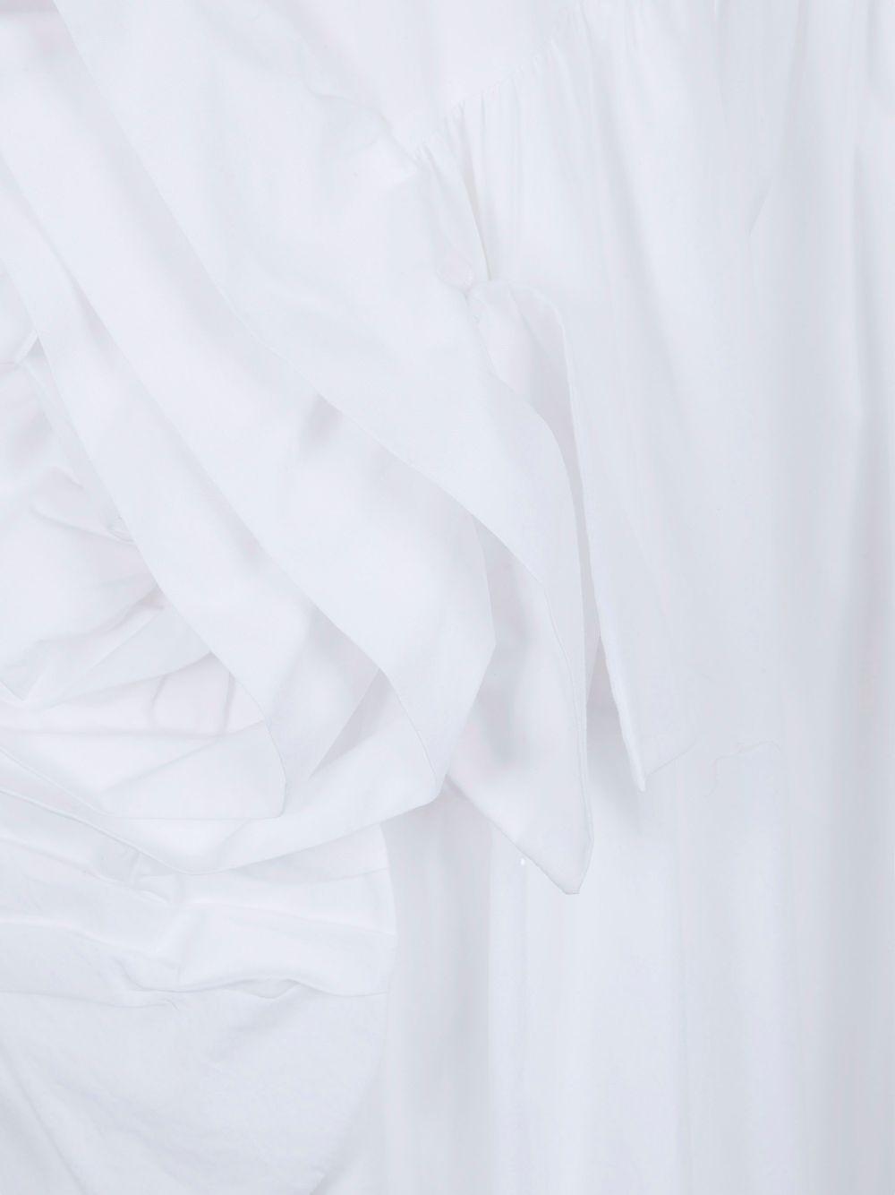 Abito midi smanicato in bianco Simone Rocha - donna 