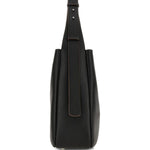 Borsa a spalla con nappa visnu in nero Hogan - donna 