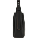 Borsa a spalla con nappa visnu in nero Hogan - donna 