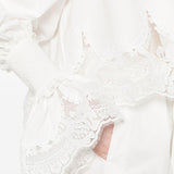 Blusa arricciata Alchemy in bianco Zimmermann - donna 