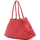 Borsa tote Santa Croce in rosso Dragon Diffusion - donna 