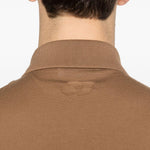 Polo in maglia in marrone Lardini - uomo 