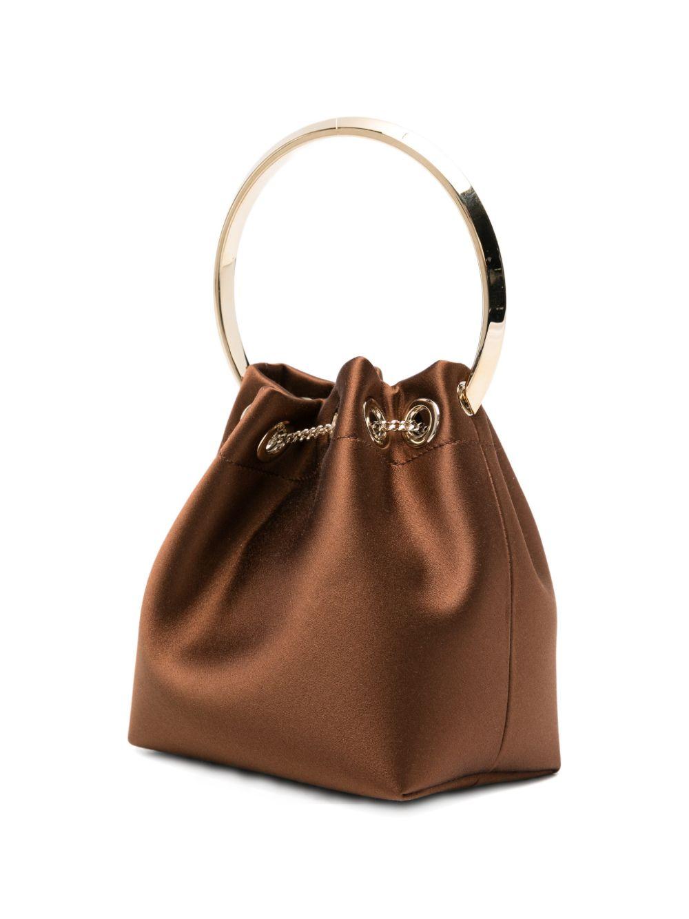 Borsa Bon Bon in marrone e oro Jimmy choo - donna 