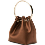 Borsa Bon Bon in marrone e oro Jimmy choo - donna 