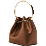 Borsa Bon Bon in marrone e oro Jimmy choo - donna 