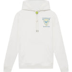Felpa L'Arche de Tennis con cappuccio in bianco Casablanca - uomo 