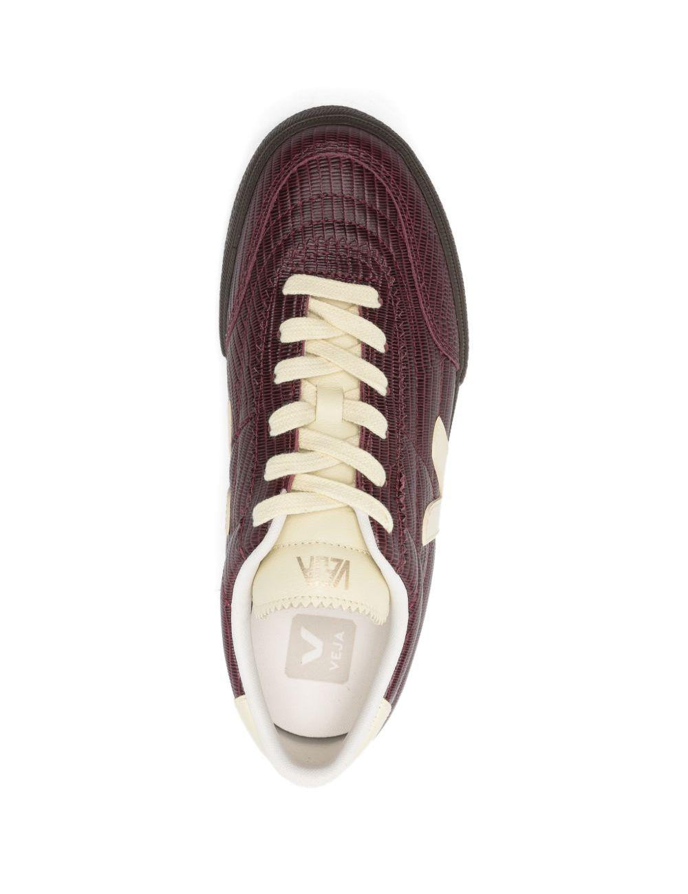 Sneakers basse panenka in bordeaux Veja - donna 