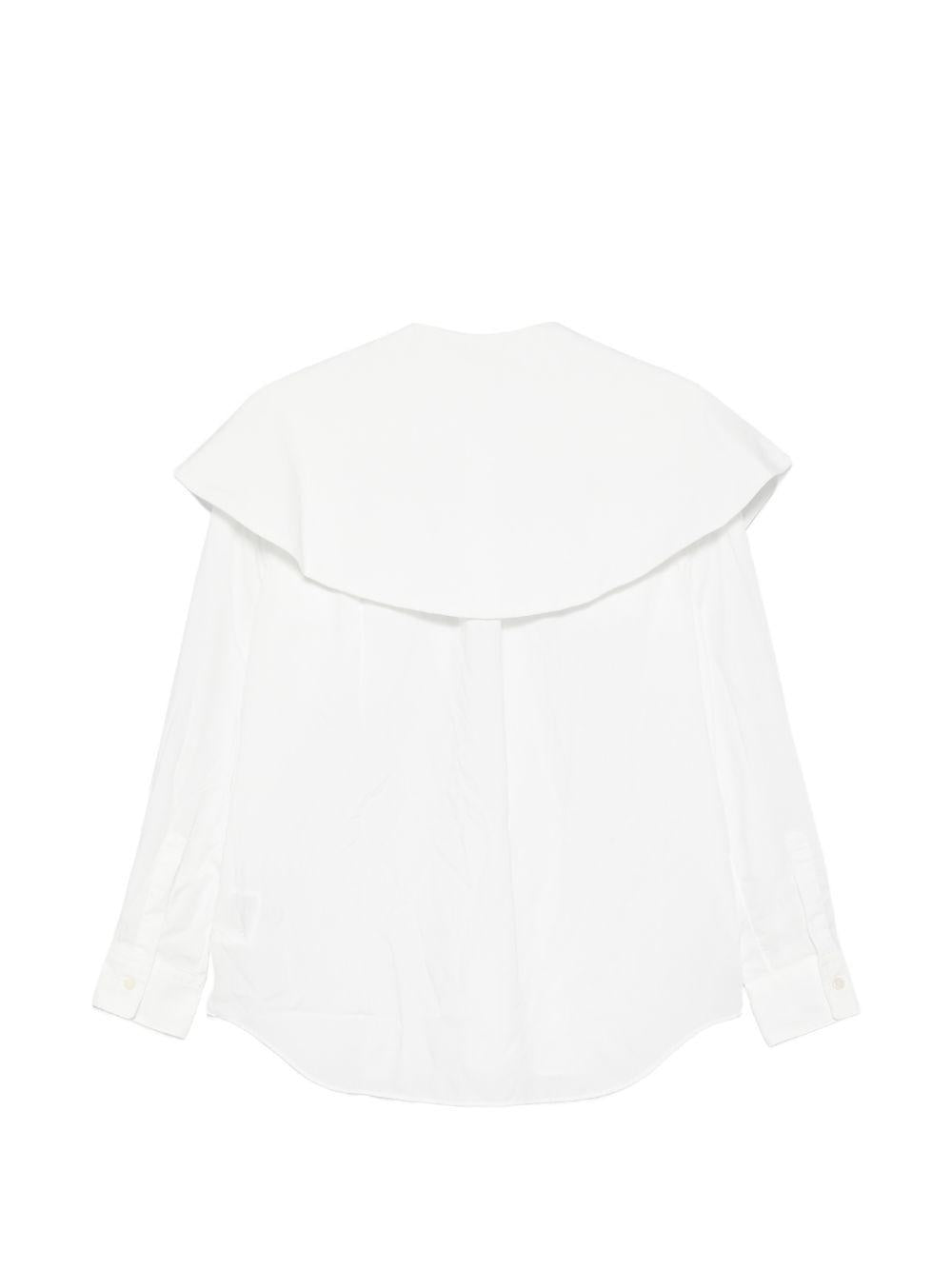 Camicia con colletto oversize in bianco Comme des garcons comme des garcons  - donna 