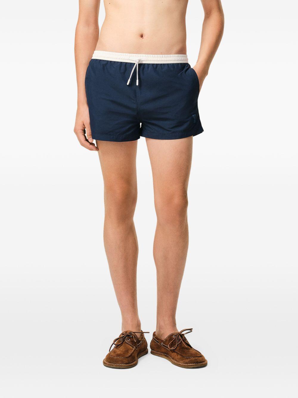 PANTALONCINI DA BAGNO CON COULISSE in blu Ami paris - uomo 