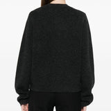 Cardigan con bottoni dorati in grigio Toteme - donna 
