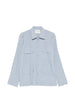 Camicia con taschino in blu Gongdid design - uomo