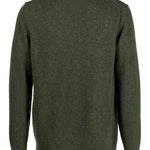 Maglione con ricamo in verde Barbour - uomo 