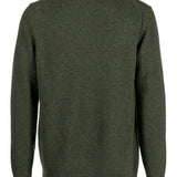 Maglione con ricamo in verde Barbour - uomo 