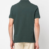 Polo con logo in verde Barbour - uomo 