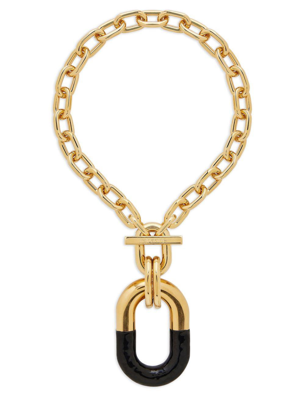 Collana Con Maglie Xl in oro Rabanne - donna 