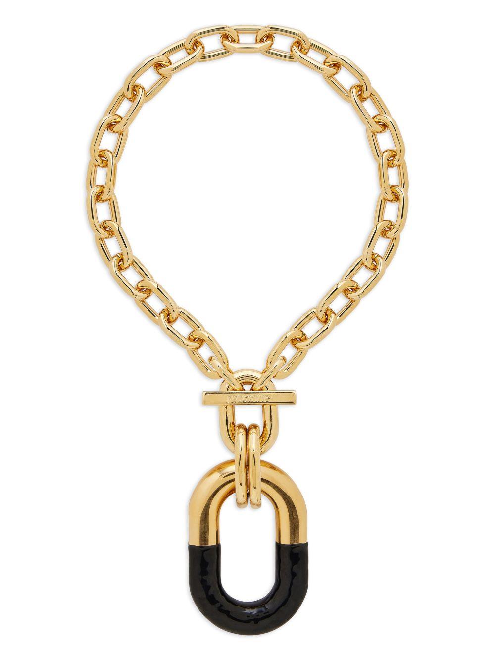Collana Con Maglie Xl in oro Rabanne - donna 