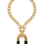 Collana Con Maglie Xl in oro Rabanne - donna 