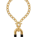 Collana Con Maglie Xl in oro Rabanne - donna 